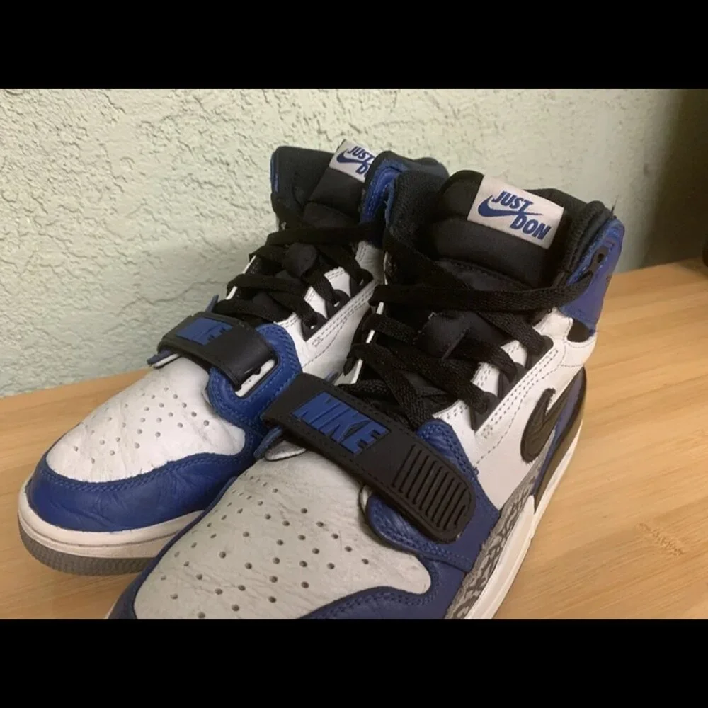 Size 9.5 - Jordan Legacy 312 x Just‎ Don Storm Blue 2018